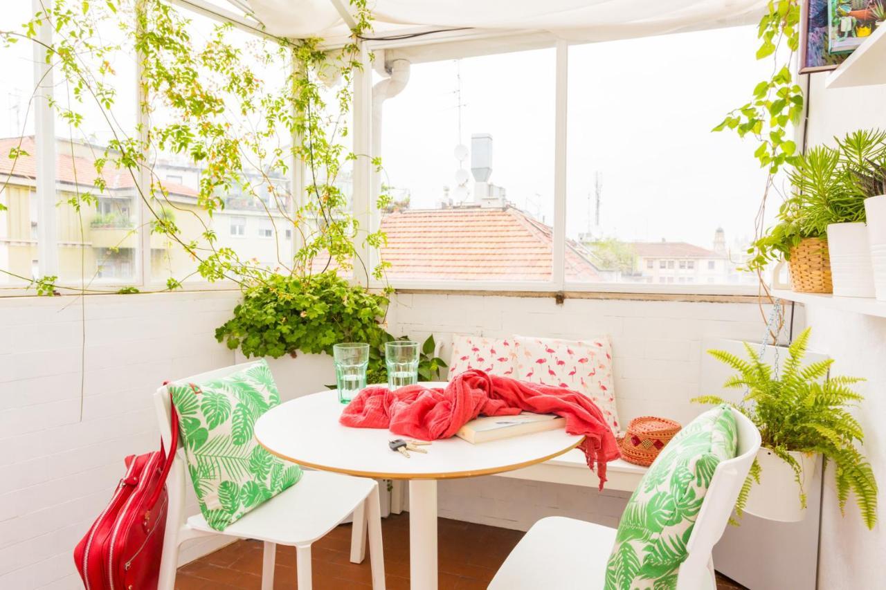 Duomo Views, Light, Jungle-Inspired Studio With Terrace Milão Exterior foto